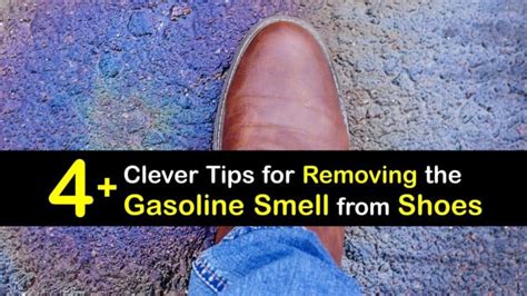 how to get gas it off fake leather shoes|remove gasoline smell from clothing.